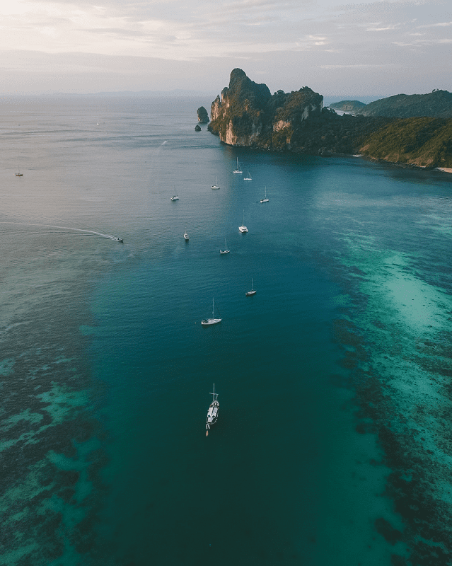 Yachts hanging out